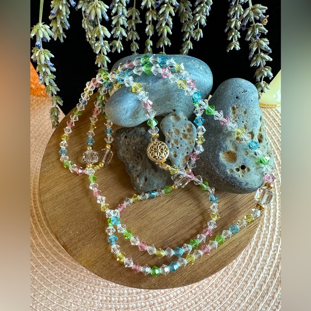 Vintage swarovski crystal necklace